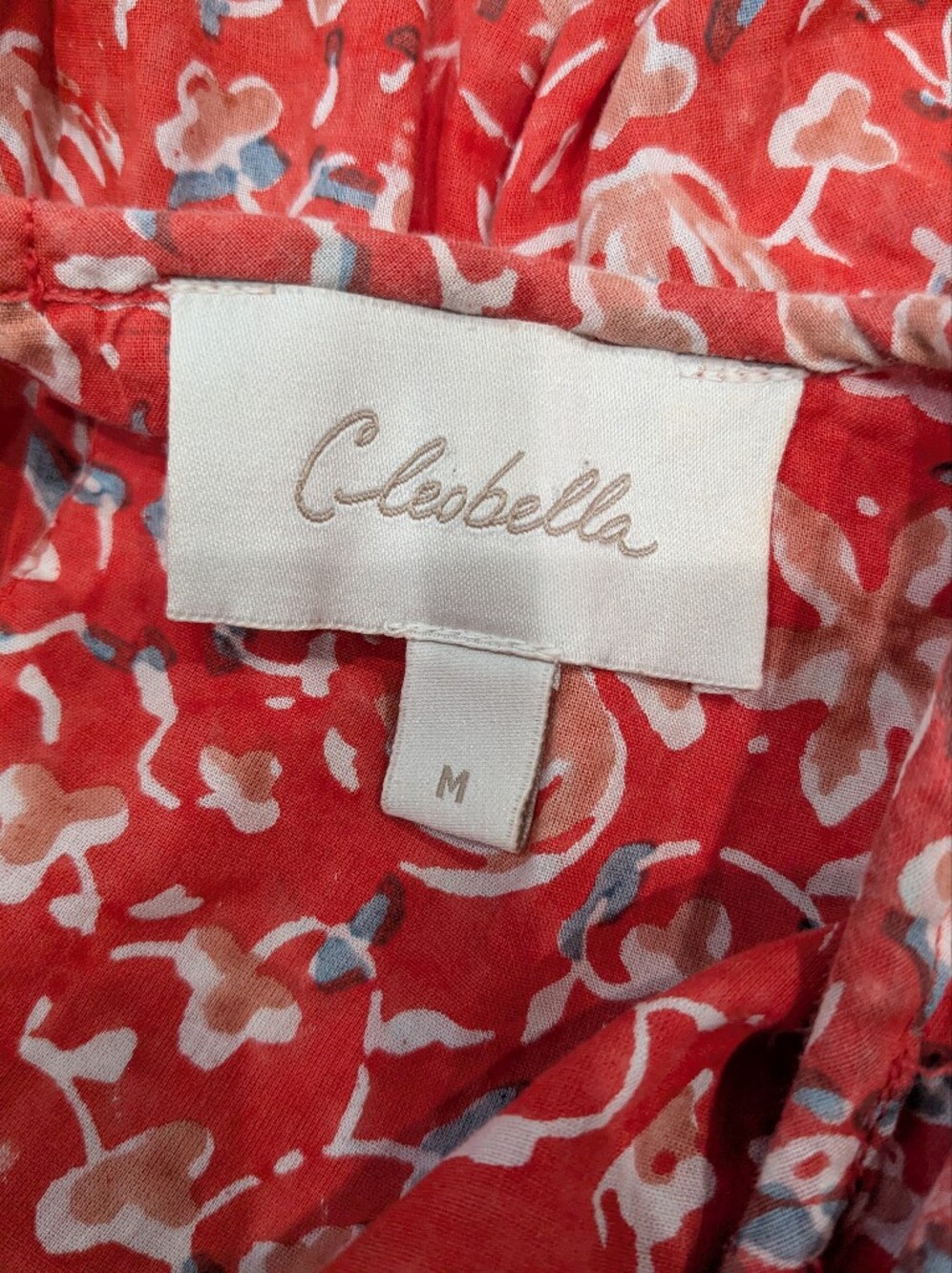 Cleobella Mylah Blouse Size Medium - Picture 6 of 7